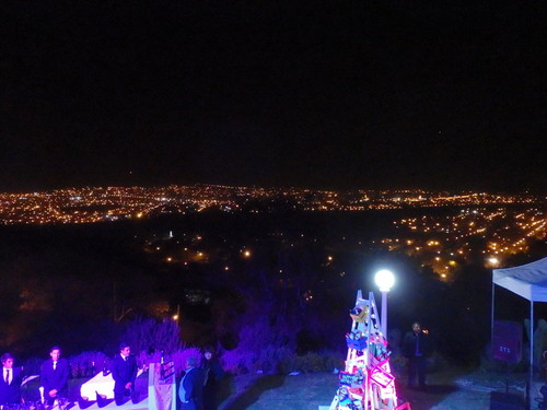 San Salvador at night.